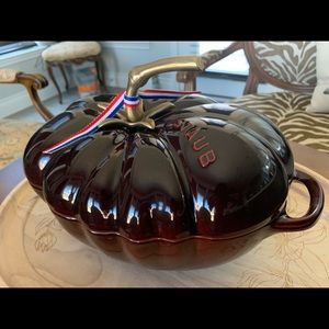 Staub Enameled Cast Iron Tomato Cocotte